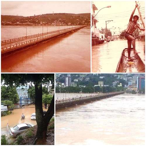 Relembre por fotos a enchente em Colatina em 1979 