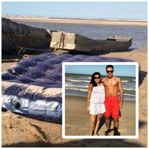 Colchão inflável vira no mar de Urussuquara: uma pessoa morre; um desaparecido e um em estado grave