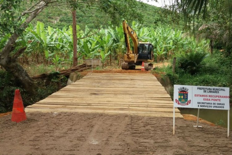 Construção de pontes facilita o escoamento da produção agrícola em Linhares