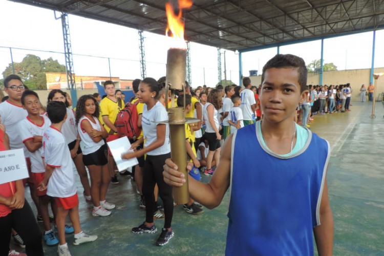 Estudantes do Marília de Rezende resgatam o esporte e realizam jogos interclasses depois de 10 anos