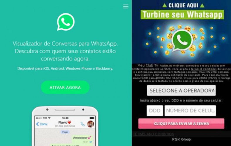 Fique esperto! Novo golpe no WhatsApp promete 'visualizador de conversa' de contatos