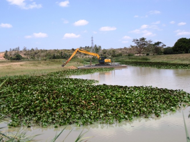 Iema emite auto de infração à Prefeitura por obra na Lagoa Juparanã