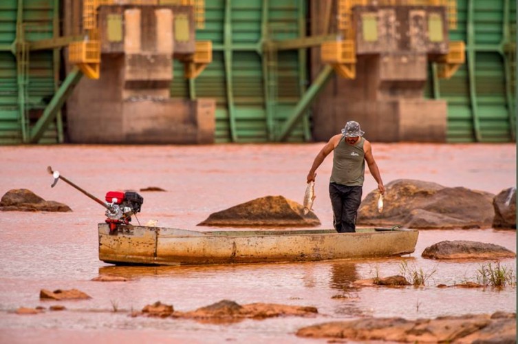 Mais de 2 toneladas de peixes mortos recolhidos e pescadores de Regência pedem auxílio de R$ 1,8 mil