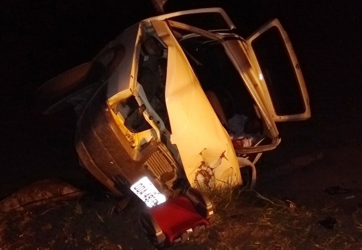 Motorista bêbado provoca acidente e mata trabalhador rural na ES 248;vídeo 