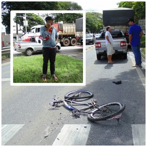 “Nasci de novo”, diz ciclista do bairro Planalto que escapou de ser atropelado por carreta na BR 101