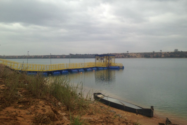 Obras do novo ponto de captação na Lagoa Nova estão prontas e adutora entra na fase de testes