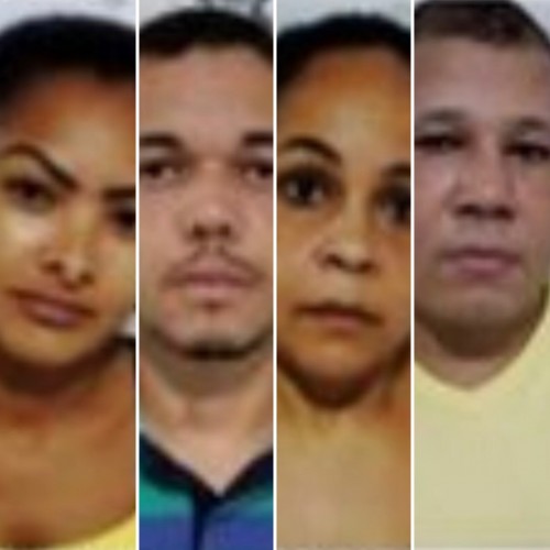 Polícia prende quatro pessoas suspeitas de homicídio e tráfico de drogas em Linhares