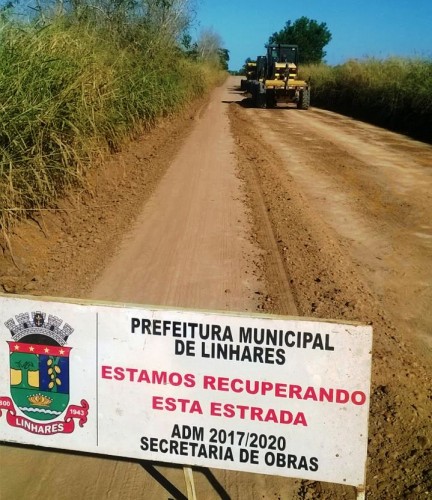 Secretaria de Obras realiza patrolamento de estradas de acesso a localidades do interior de Linhares