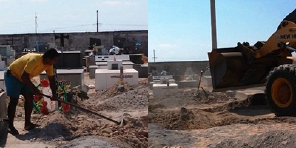 Sem coveiro em cemitério, família enterra corpo de trabalhador rural em Bebedouro; veja vídeo