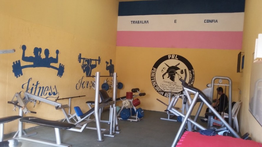 Servidores da Penitenciária de Linhares contam com Centro de Treinamento para atividades físicas