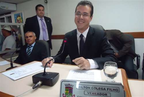 Miltinho Colega é presidente e Zeca é vice-presidente da Câmara Municipal de Linhares