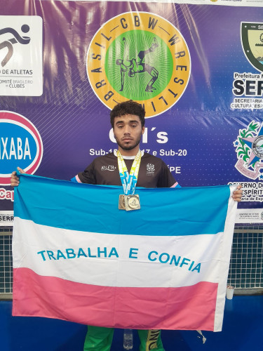 Atleta linharense campeão brasileiro de wrestling conquista vaga para pan-americano