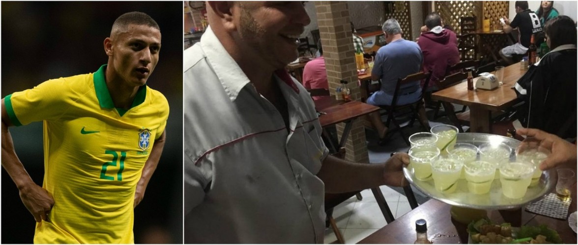 Gols de Richarlison na Copa América valem caipirinha grátis em restaurante de Linhares