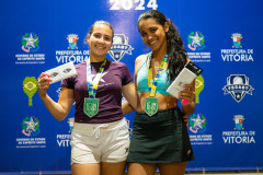 Milena Sesana e Gigi Vidal são vice-campeãs do Campeonato Brasileiro Open de Beach Tennis