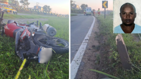 Motociclista morreu após colidir com placa de sinalização em Linhares