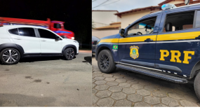 PRF ES apreendeu dois carros clonados circulando pela BR 101 Norte