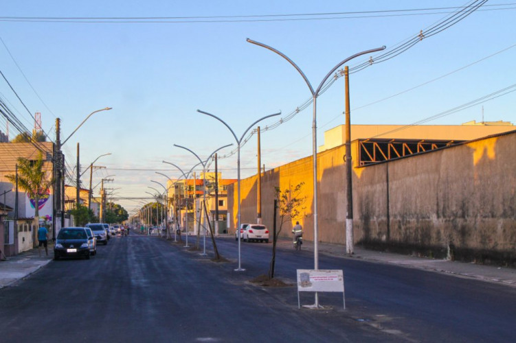 Nova Avenida Hans Schmoger, no Conceição, ganha corredor de ipês-amarelos