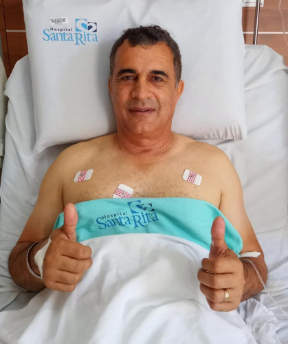 Prefeito de Jaguaré se recupera bem de cirurgia para retirada de câncer