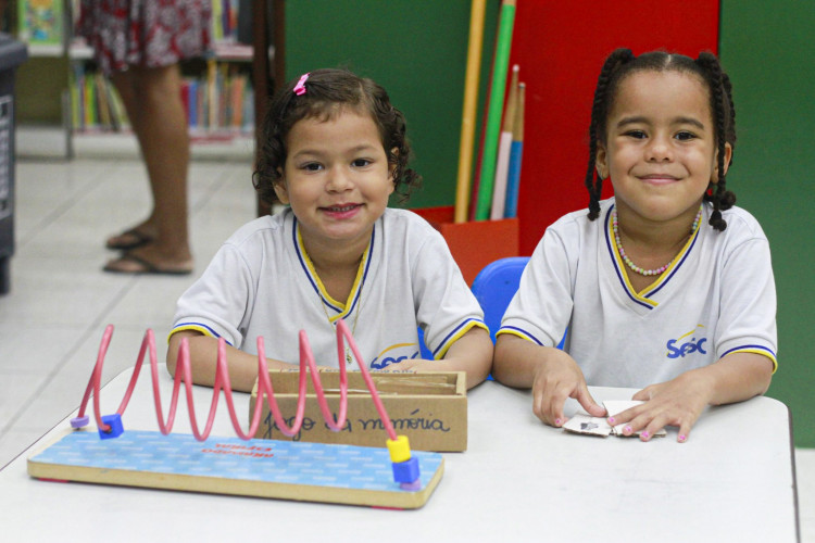 Sesc oferece mais de 700 vagas para turmas de ensino infantil e fundamental