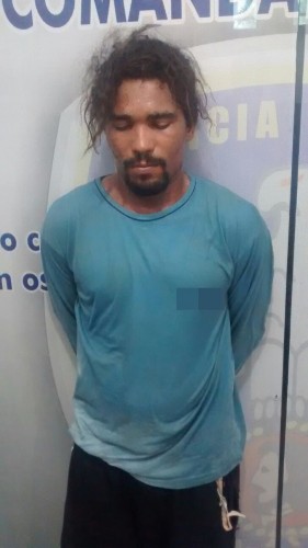 Suspeito de estuprar a enteada de 7 anos é preso em Chumbado