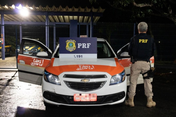 Taxista é sequestrado em Vitória, foge em Aracruz e carro é encontrado em Linhares