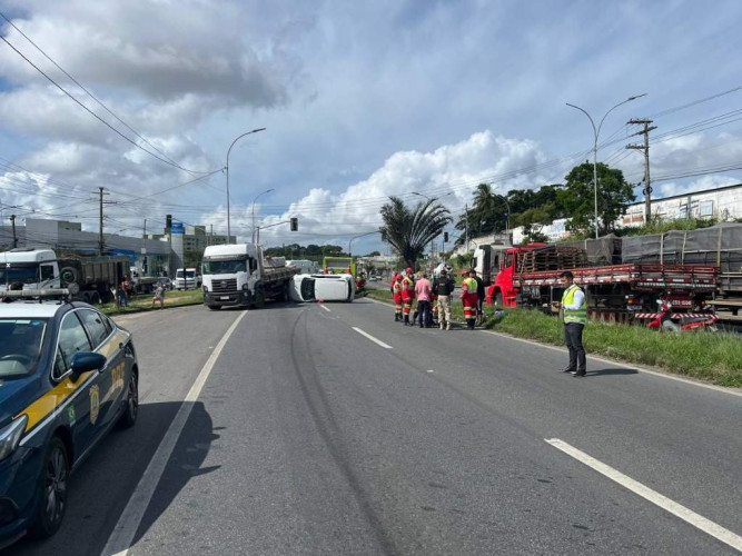 Trecho da BR 101, em Linhares, está entre os mais perigosos da rodovia no ES