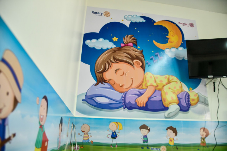 UPA Infantil ganha espaços mais lúdicos e coloridos em parceria com o Rotary Club Internacional